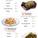 Menu Ô'Sushi Agadir December 2023 131110-596200